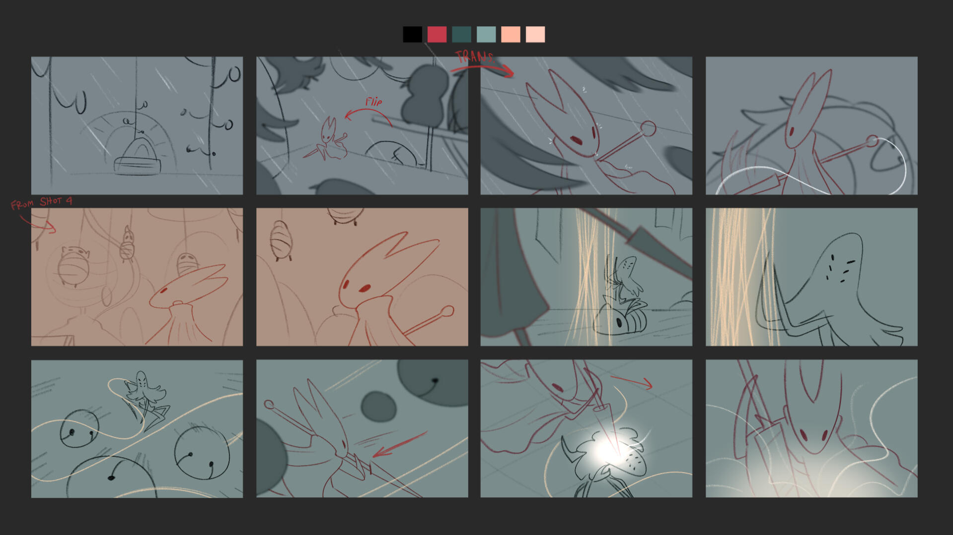 Hit the Road - Storyboard